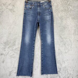 AG Adriano Goldschmied Farrah Boot Jeans Womens 29 Blue Bootcut High Rise Denim
